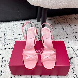 Roger Vivier Pink Women's Sandals